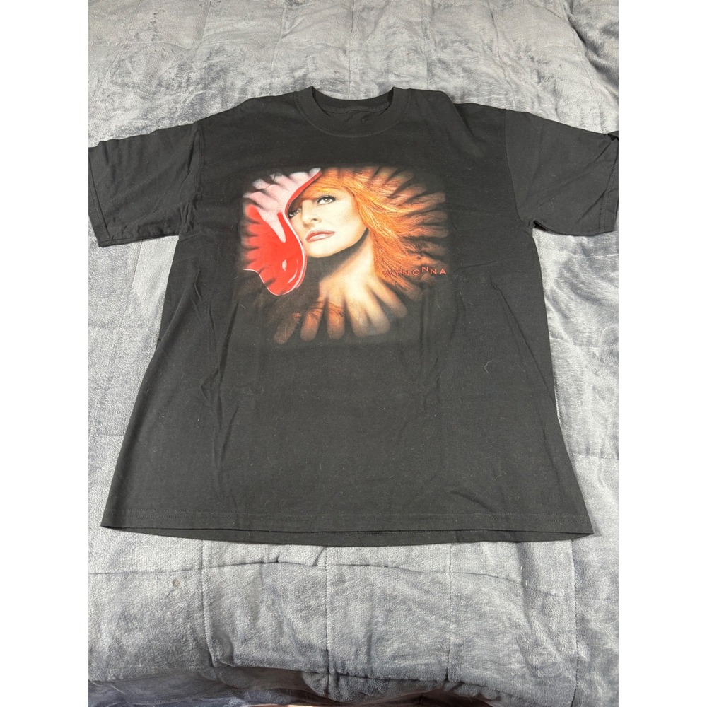 Wynonna Judd In Love Tour Concert‎ Graphic T-Shirt Black Mens Large XL Womens